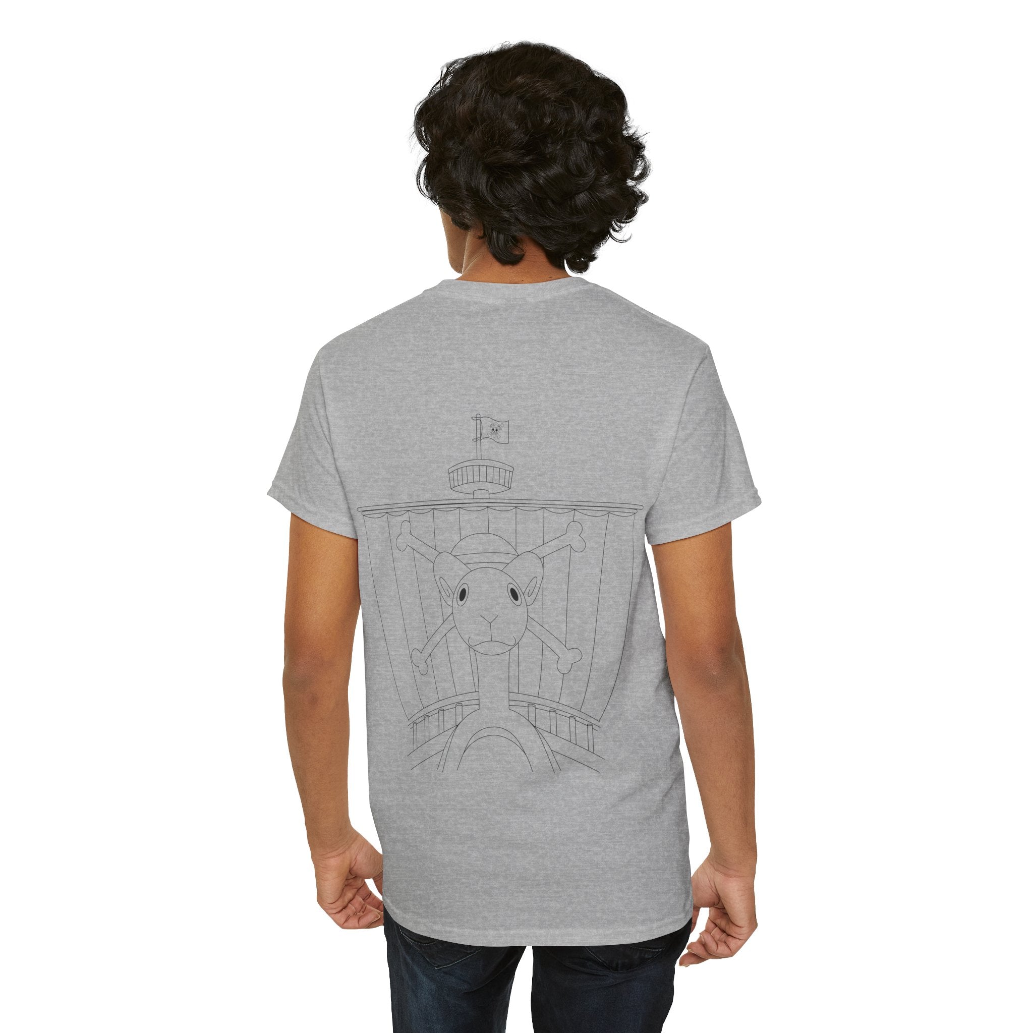 Anime T-Shirt "Going Merry Outline" PlusVibe (Έως 5XL)