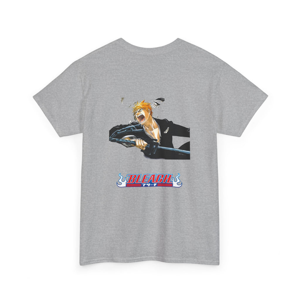 Graphic Anime Μπλούζα Bleach Retro Logo – Vintage Back Print