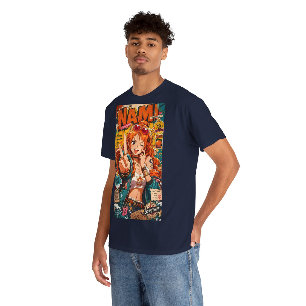 Anime T-Shirt "Nami Cat Burglar Streetwear" PlusVibe (Έως 5XL)