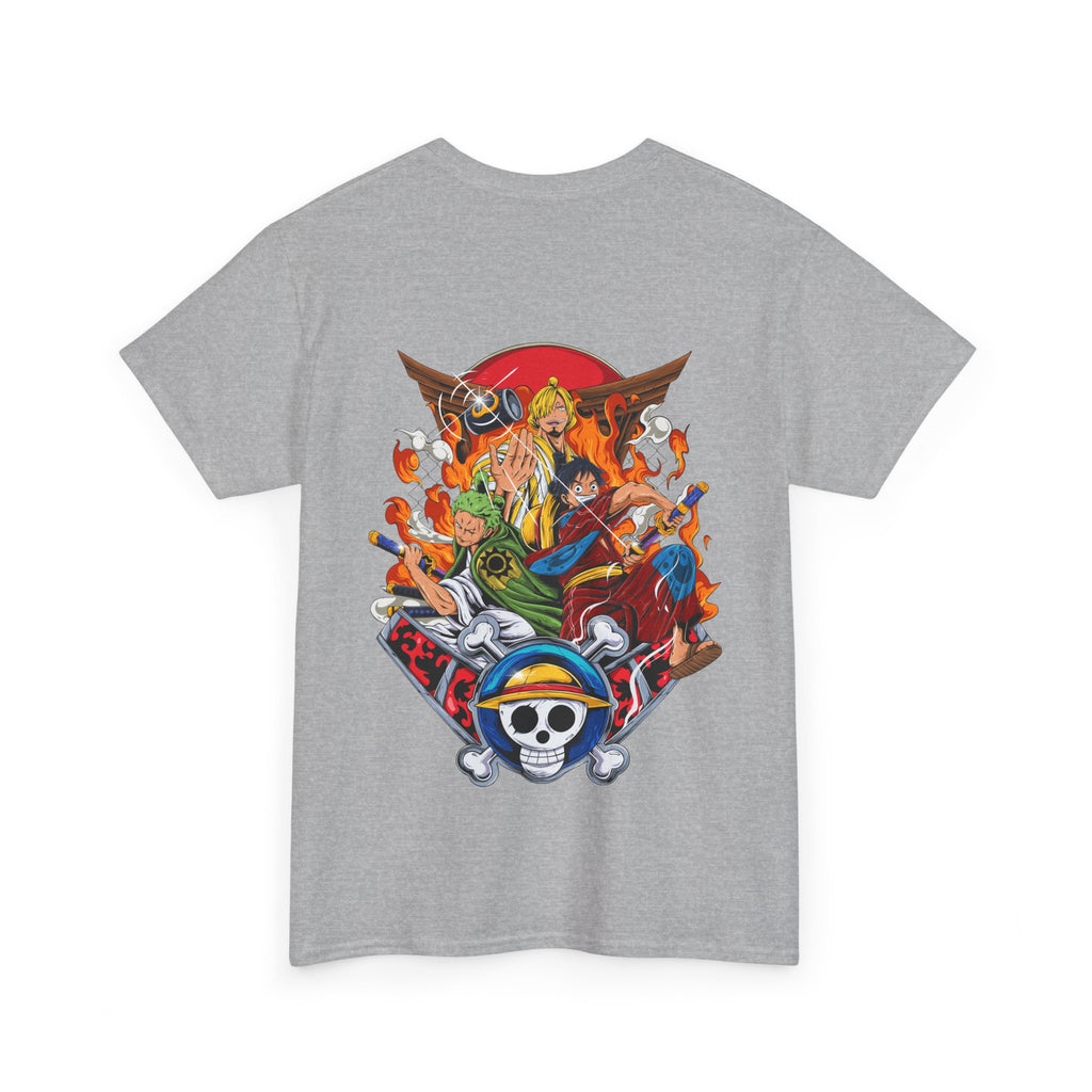 Anime T-Shirt One Piece "Power Trio" PlusVibe (Έως 5XL)