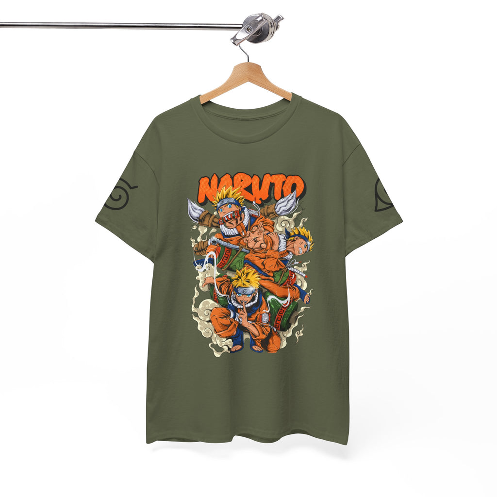 Graphic Anime Μπλούζα Naruto – Premium Character Collage Tee