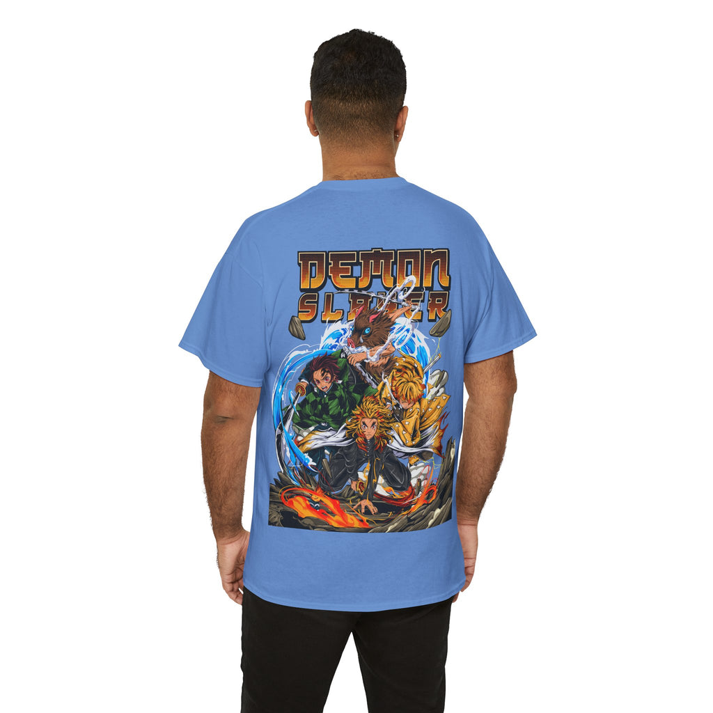 Anime T-Shirt "Demon Slayer Squad Battle" PlusVibe (Έως 5XL)