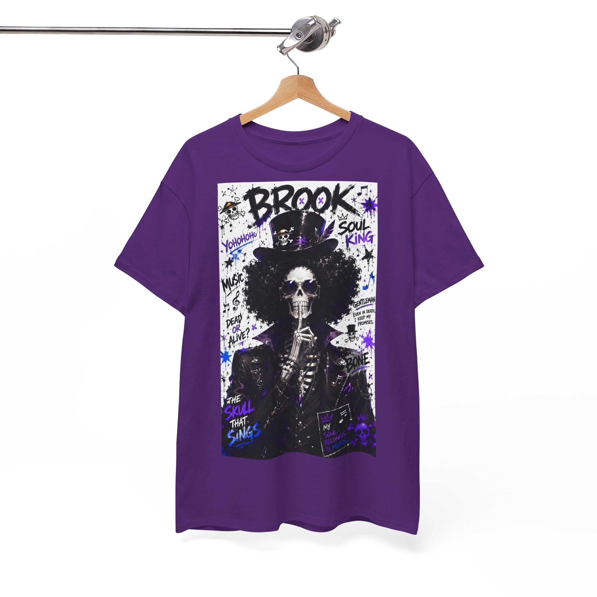 Anime T-Shirt "Soul King Brook Streetwear" PlusVibe (Έως 5XL)