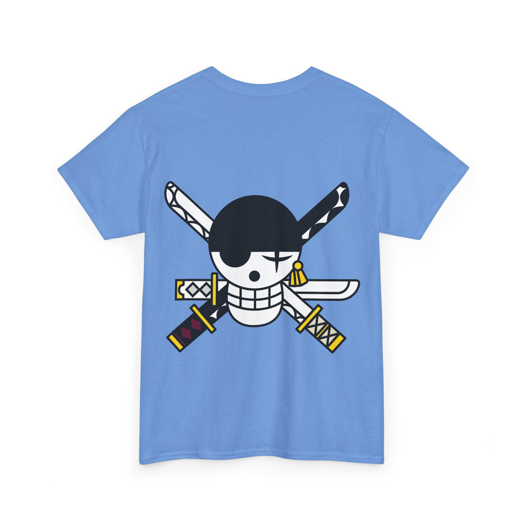 Anime T-Shirt "Zoro Jolly Roger" Backprint PlusVibe (Έως 5XL)