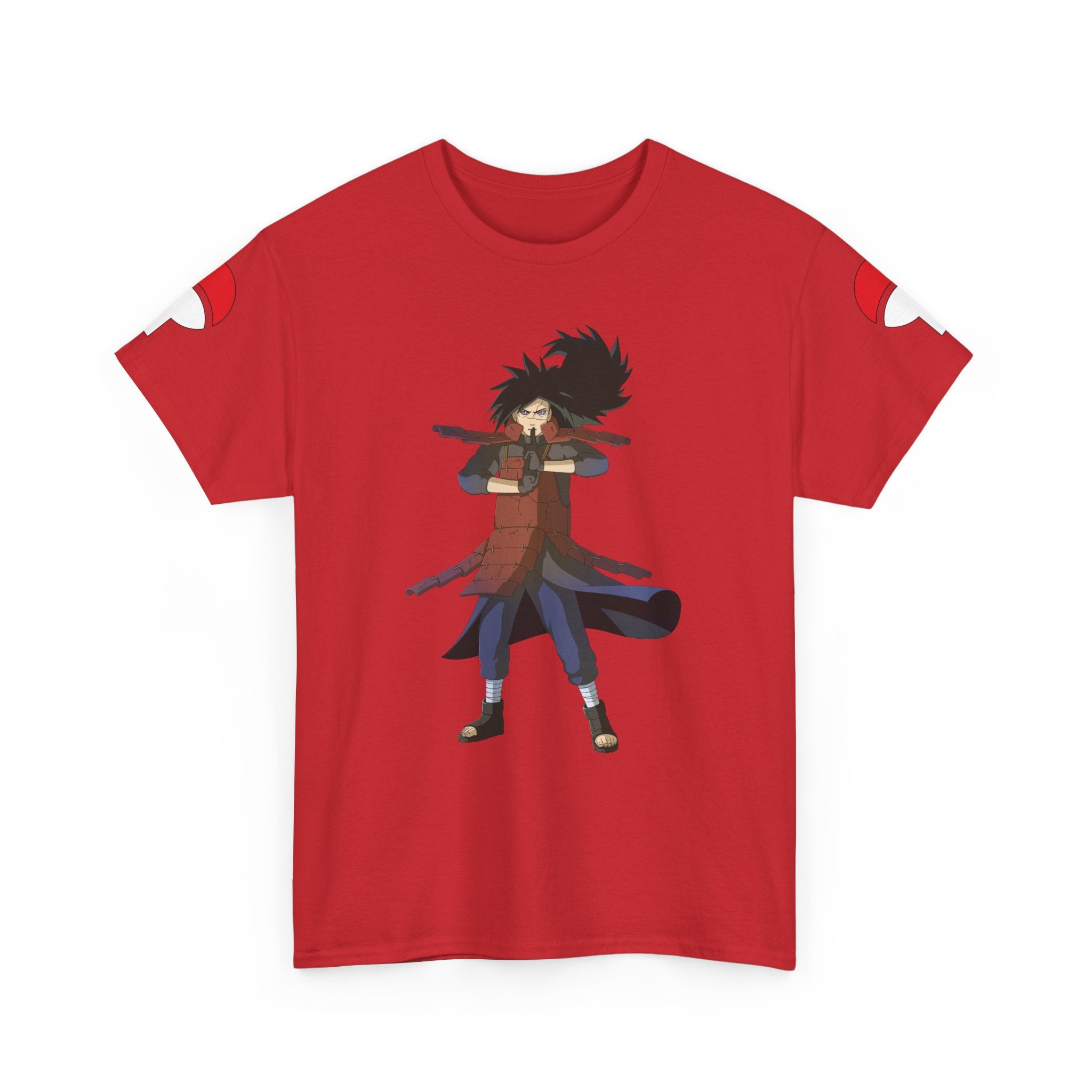 Graphic Anime Μπλούζα Madara – Premium Red Uchiha Symbol Tee