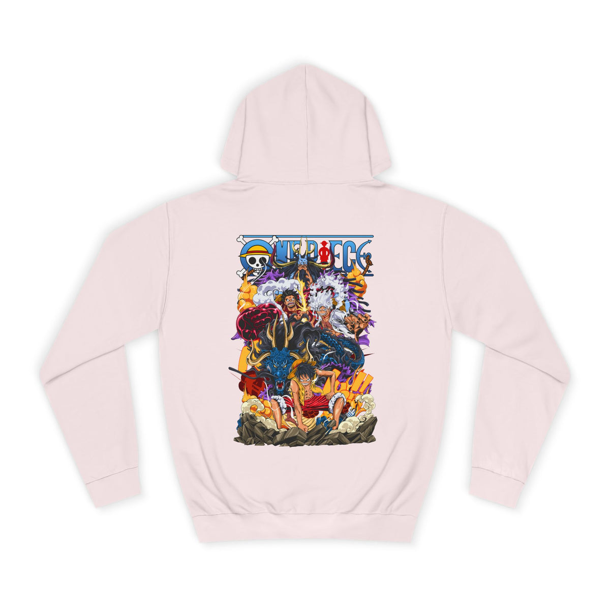 Oversized Φούτερ Luffy Gears Evolution – Unisex Comfort Fit