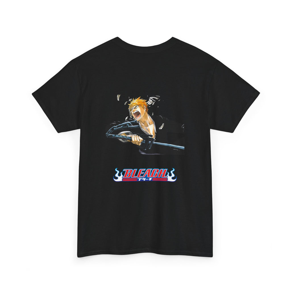 Graphic Anime Μπλούζα Bleach Retro Logo – Vintage Back Print