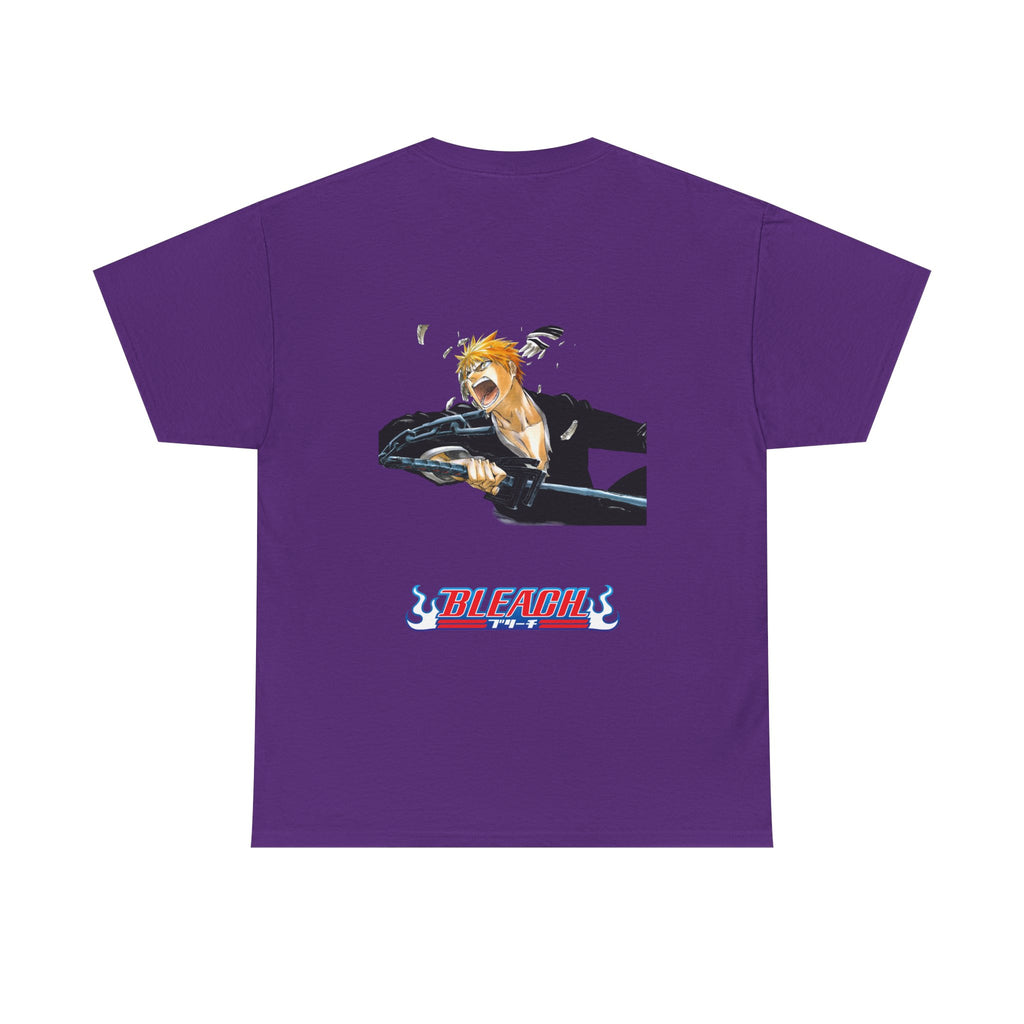 Graphic Anime Μπλούζα Bleach Retro Logo – Vintage Back Print