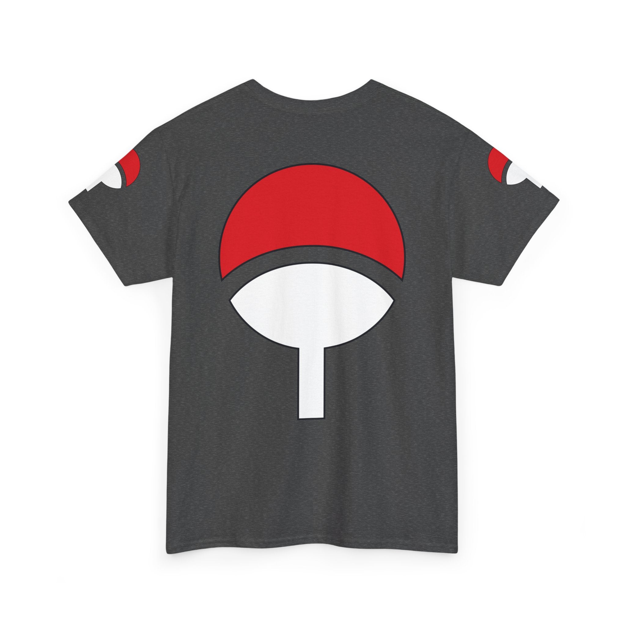 Graphic Anime Μπλούζα Sasuke – Premium Uchiha Clan Logo Tee