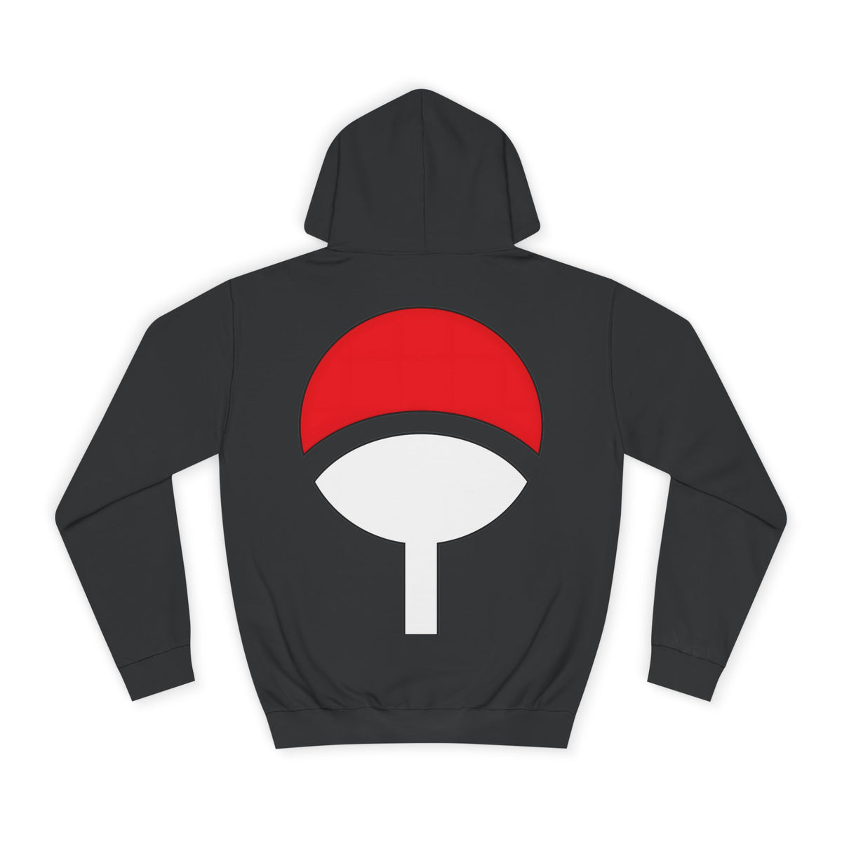 Anime Hoodie "Uchiha Clan Crest" Backprint PlusVibe (Έως 5XL)