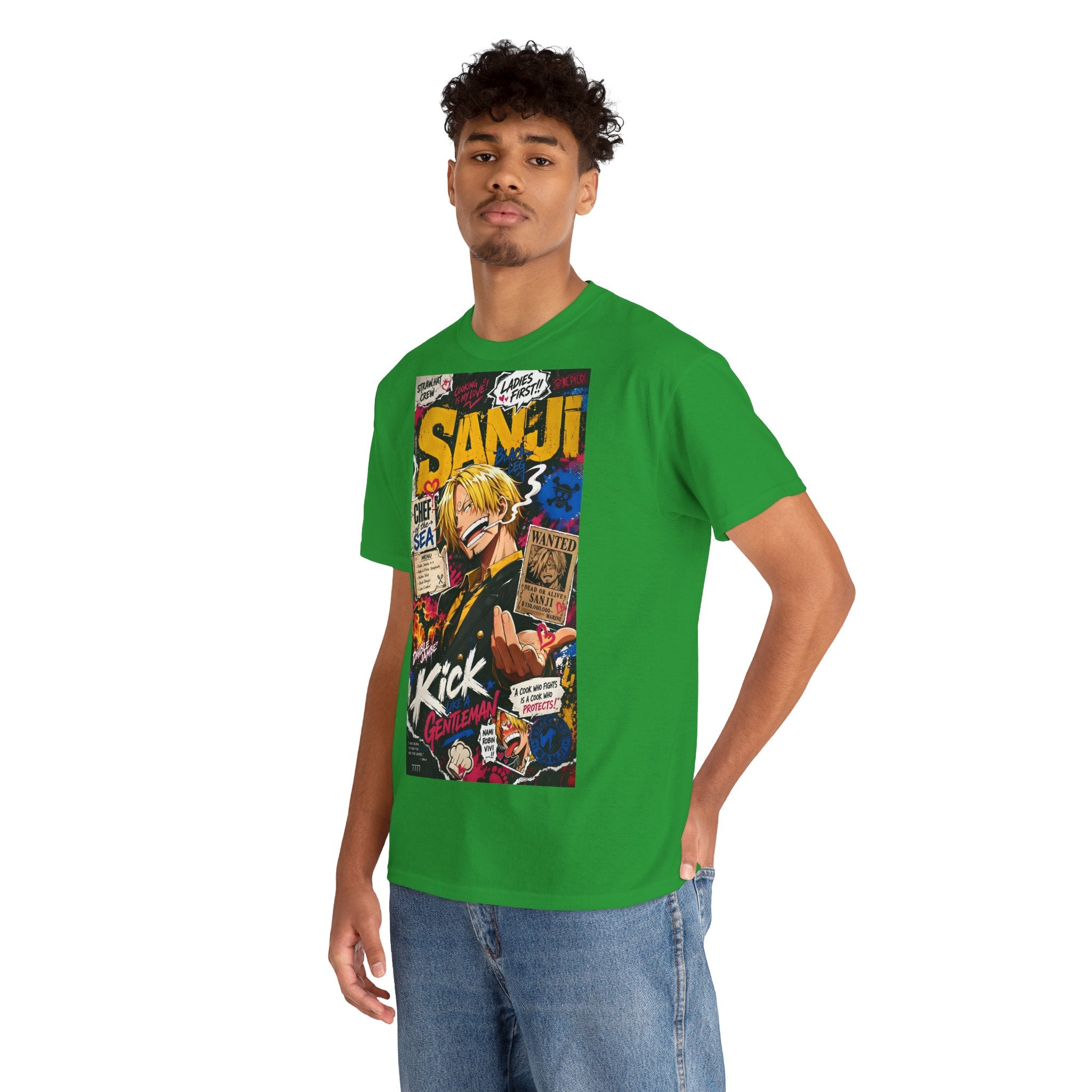 Anime T-Shirt "Vinsmoke Sanji Streetwear" PlusVibe (Έως 5XL)