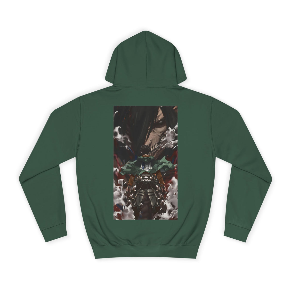 Anime Hoodie "Eren Jaeger Titan Dualism" PlusVibe (Έως 5XL)