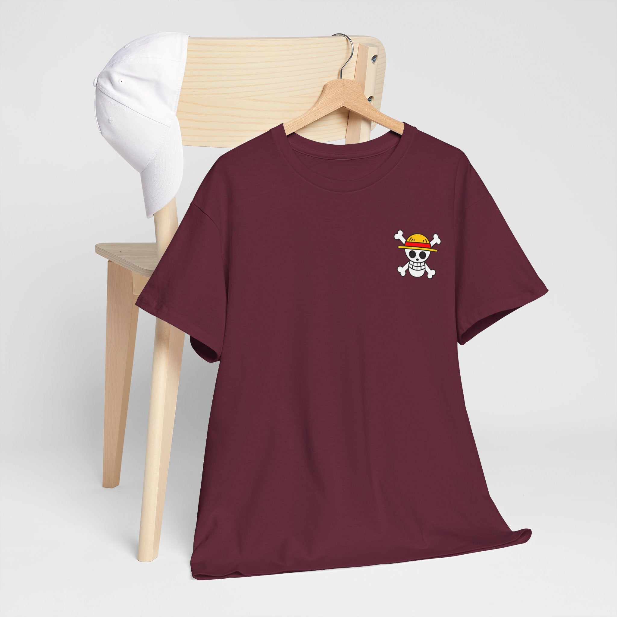 Anime T-Shirt "Zoro Jolly Roger" Backprint PlusVibe (Έως 5XL)