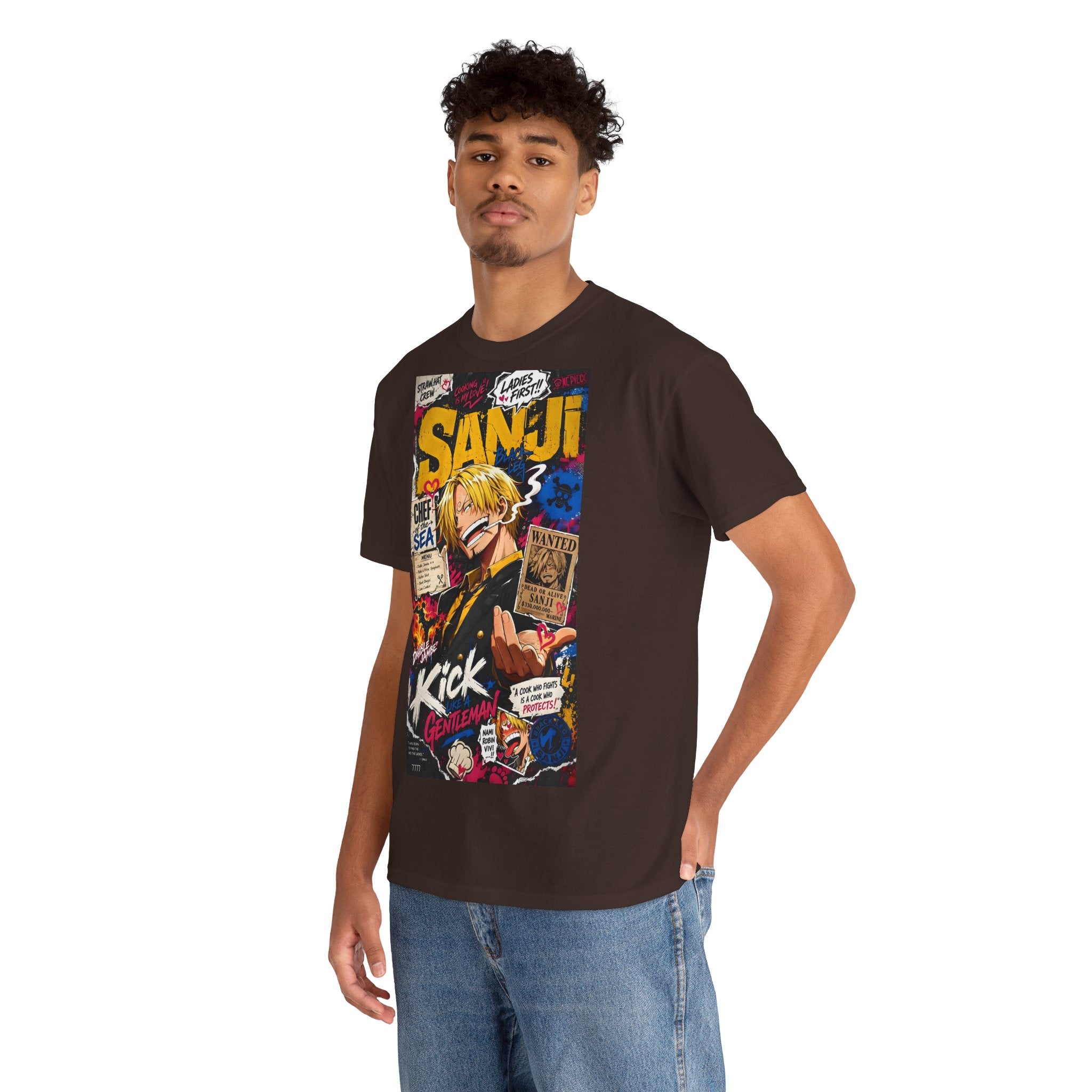 Anime T-Shirt "Vinsmoke Sanji Streetwear" PlusVibe (Έως 5XL)