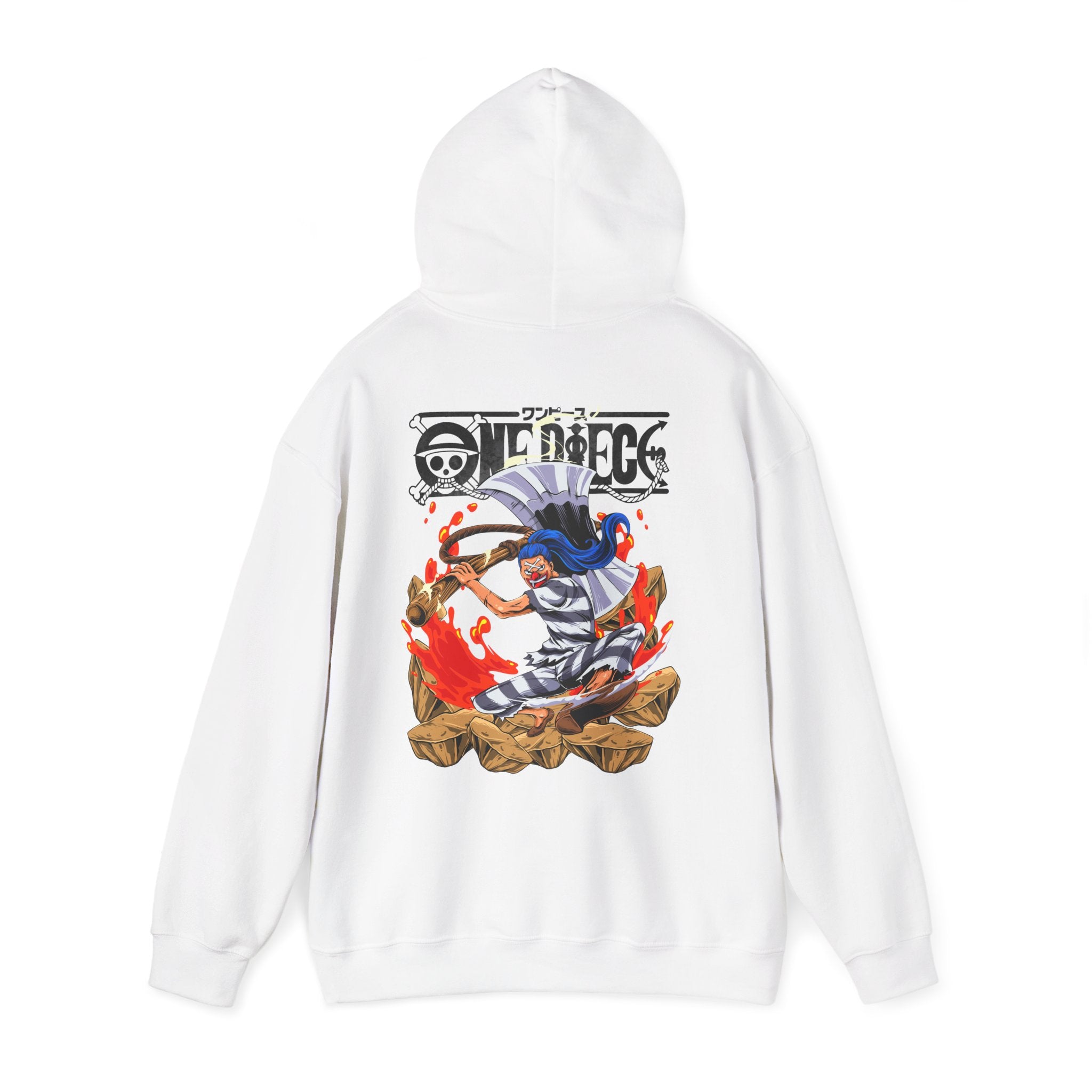 Oversized Anime Φούτερ "Buggy Flashy Yonko" PlusVibe (Έως 5XL)