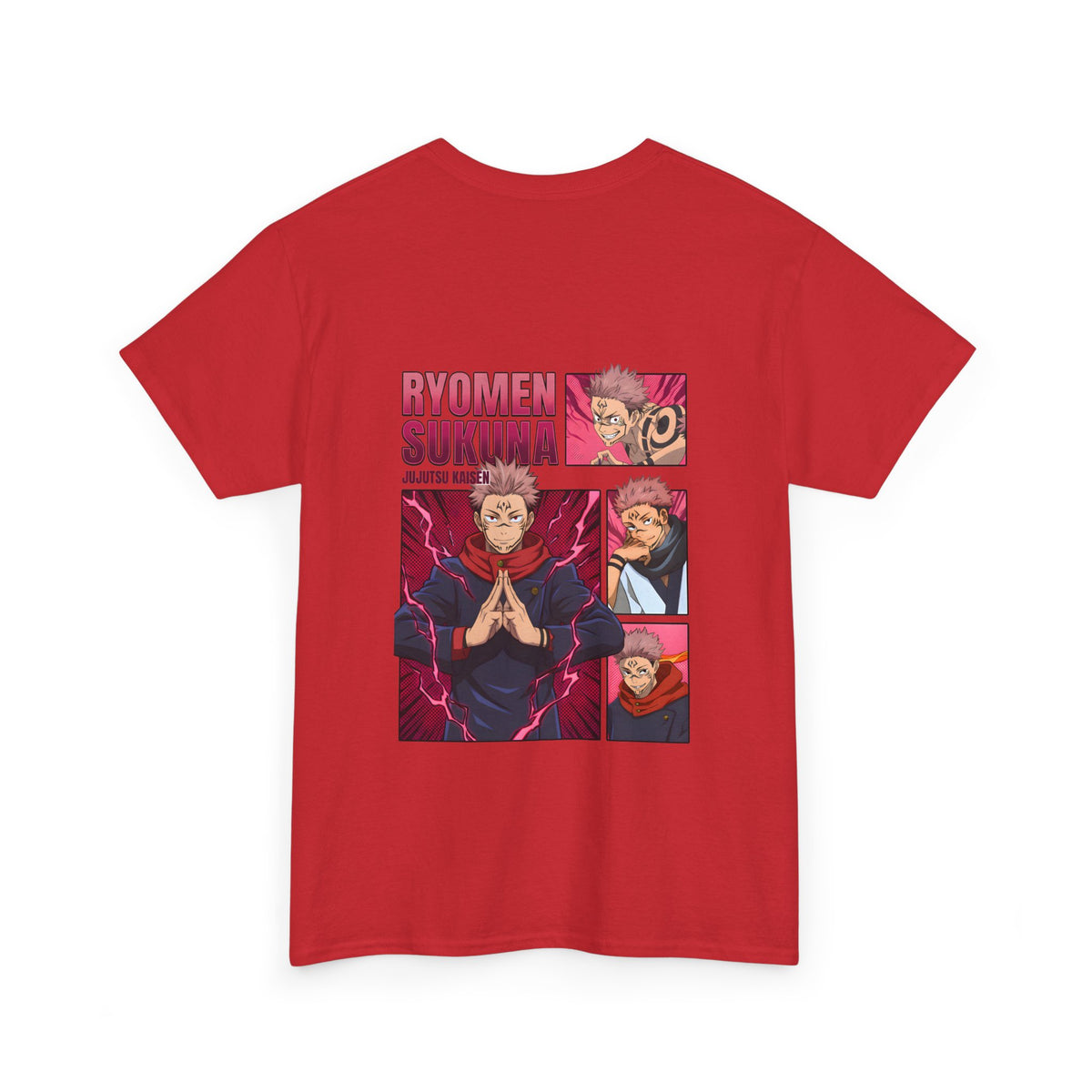 Anime T-Shirt "Sukuna King of Curses" PlusVibe (Έως 5XL)