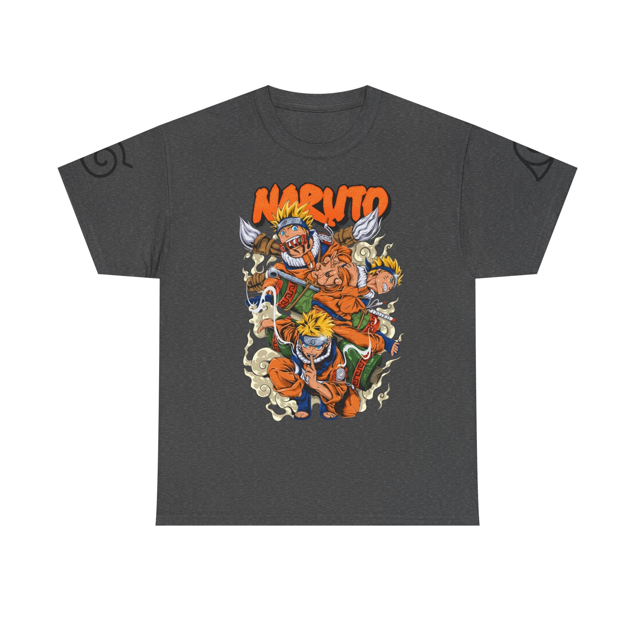 Graphic Anime Μπλούζα Naruto – Premium Character Collage Tee