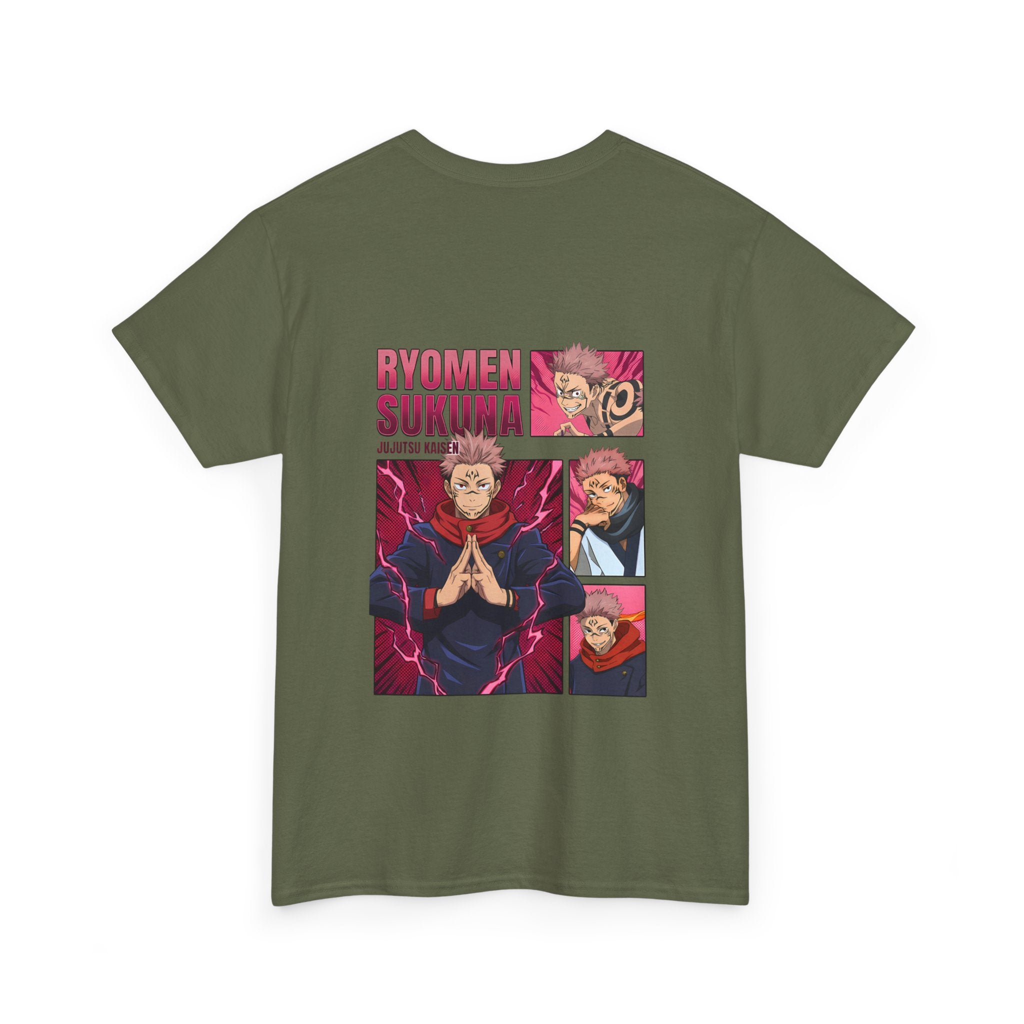 Anime T-Shirt "Sukuna King of Curses" PlusVibe (Έως 5XL)