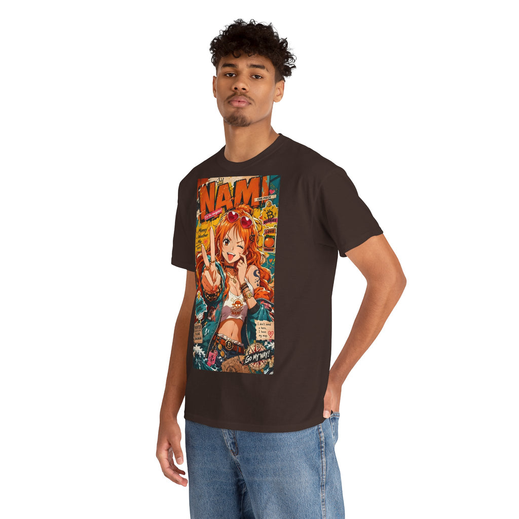 Anime T-Shirt "Nami Cat Burglar Streetwear" PlusVibe (Έως 5XL)