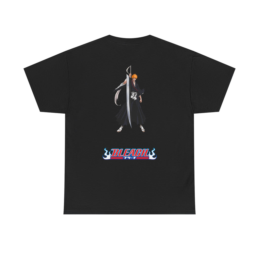 Anime T-Shirt Bleach "Ichigo Kurosaki" Back Graphic PlusVibe (Έως 5XL)