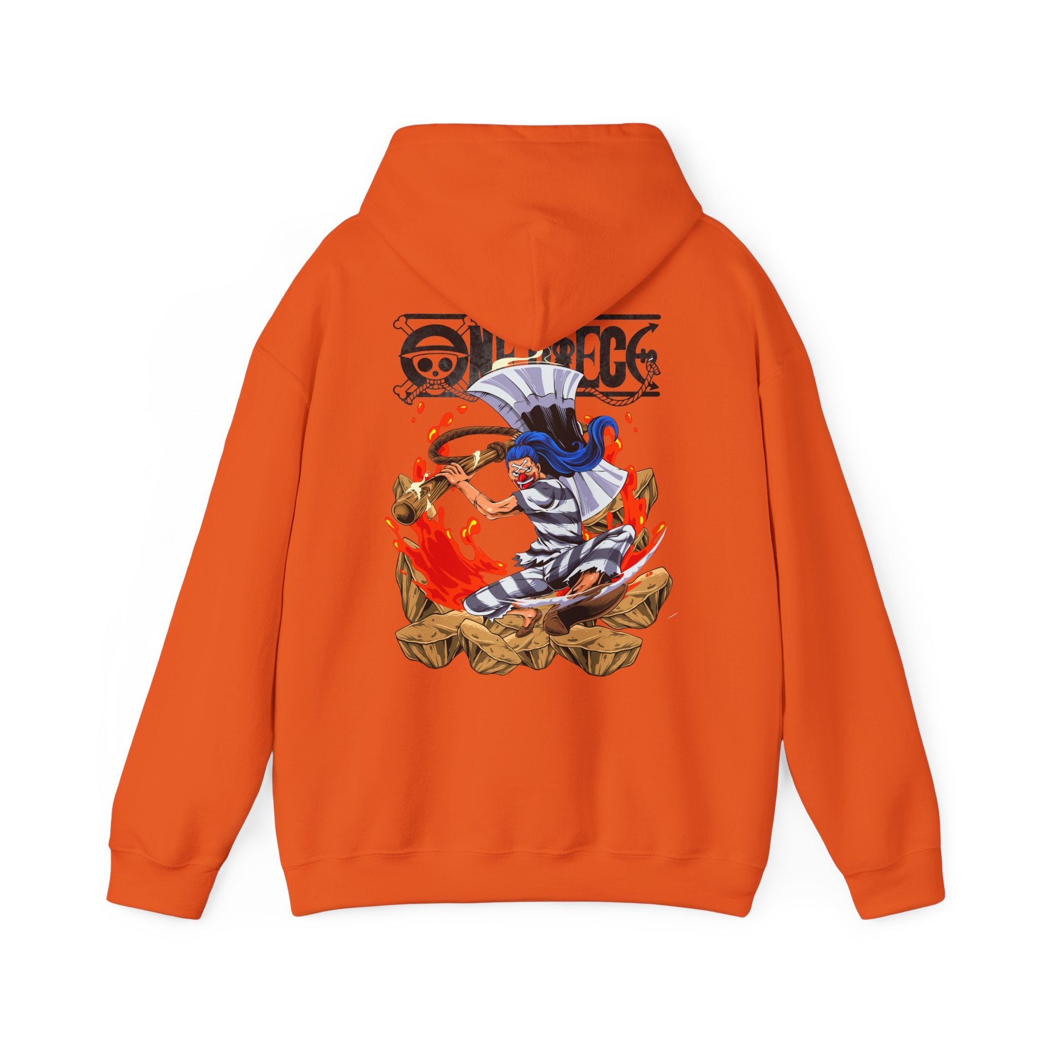 Oversized Anime Φούτερ "Buggy Flashy Yonko" PlusVibe (Έως 5XL)