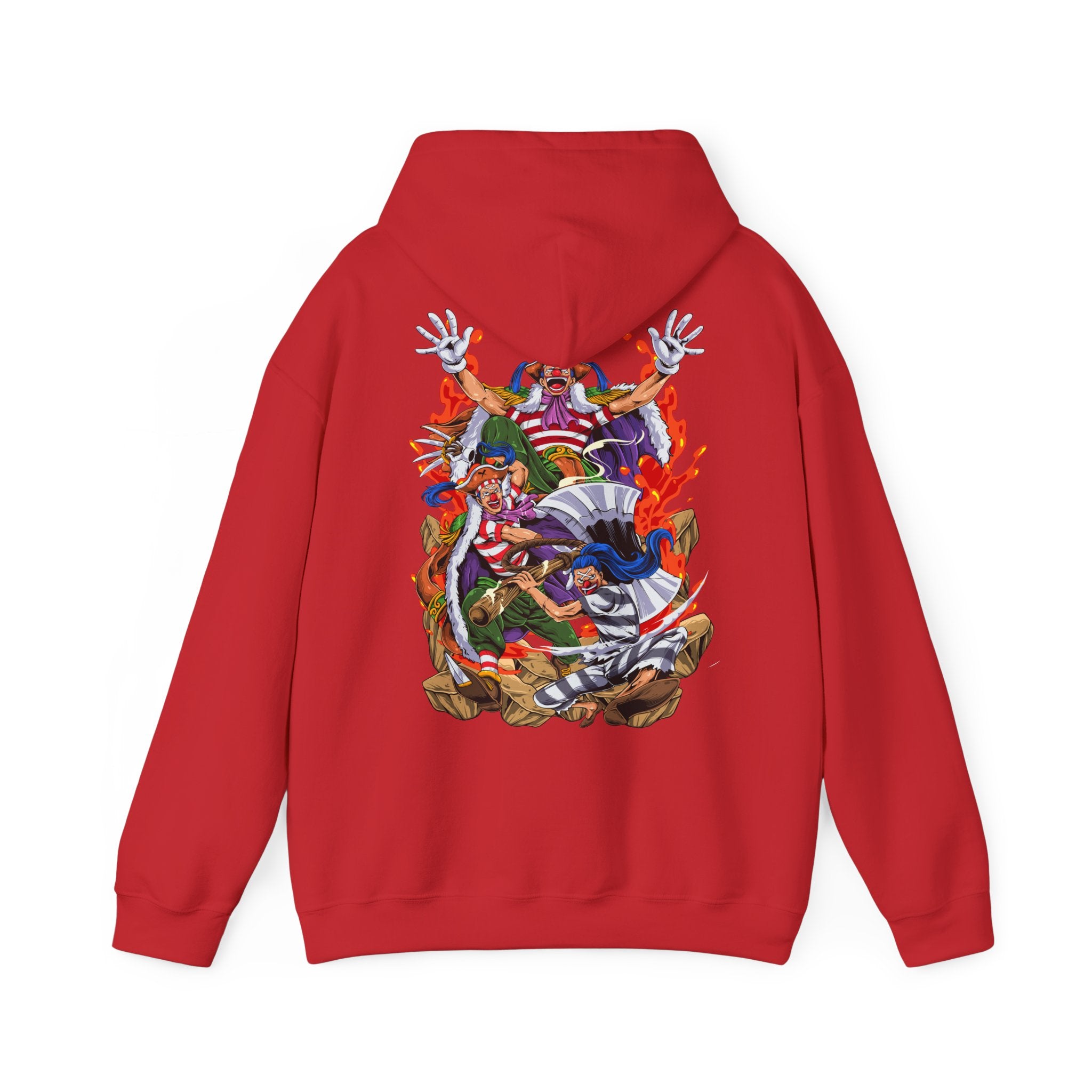 Oversized Anime Φούτερ "Buggy The Yonko" PlusVibe (Έως 5XL)