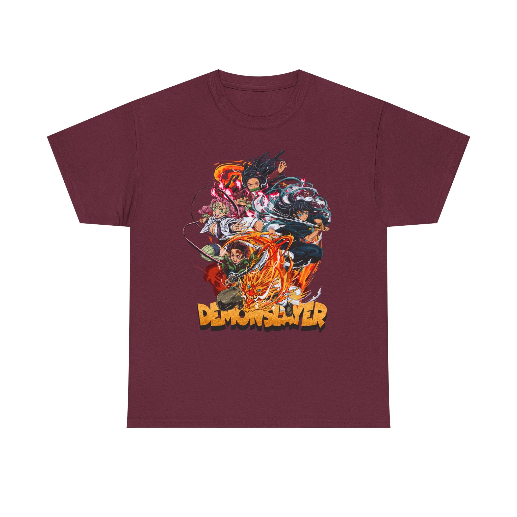 Anime T-Shirt "Demon Slayer Collage" PlusVibe (Έως 5XL)