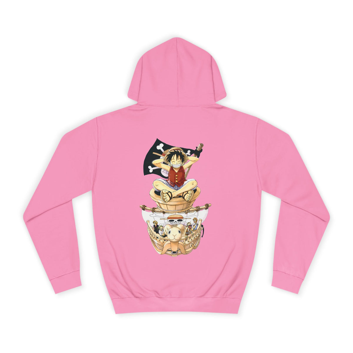 Anime Hoodie One Piece "Luffy" PlusVibe (Έως 5XL)