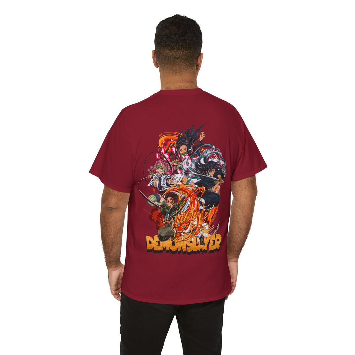 Anime T-Shirt "Demon Slayer Collage" PlusVibe (Έως 5XL)