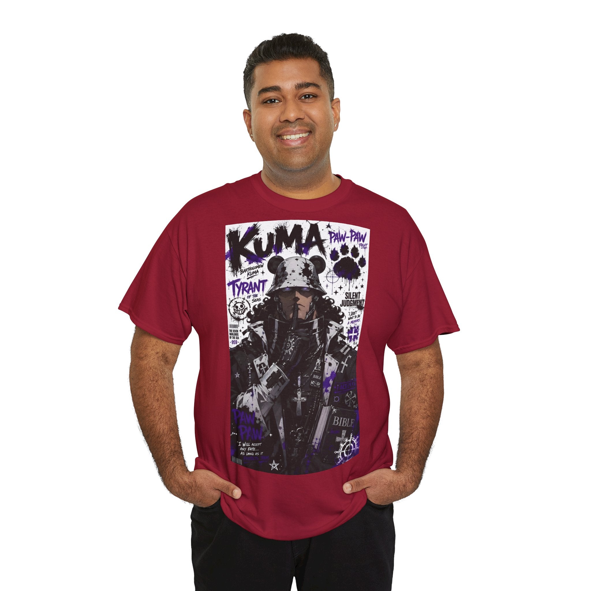 Anime T-Shirt "Bartholomew Kuma Streetwear" PlusVibe (Έως 5XL)