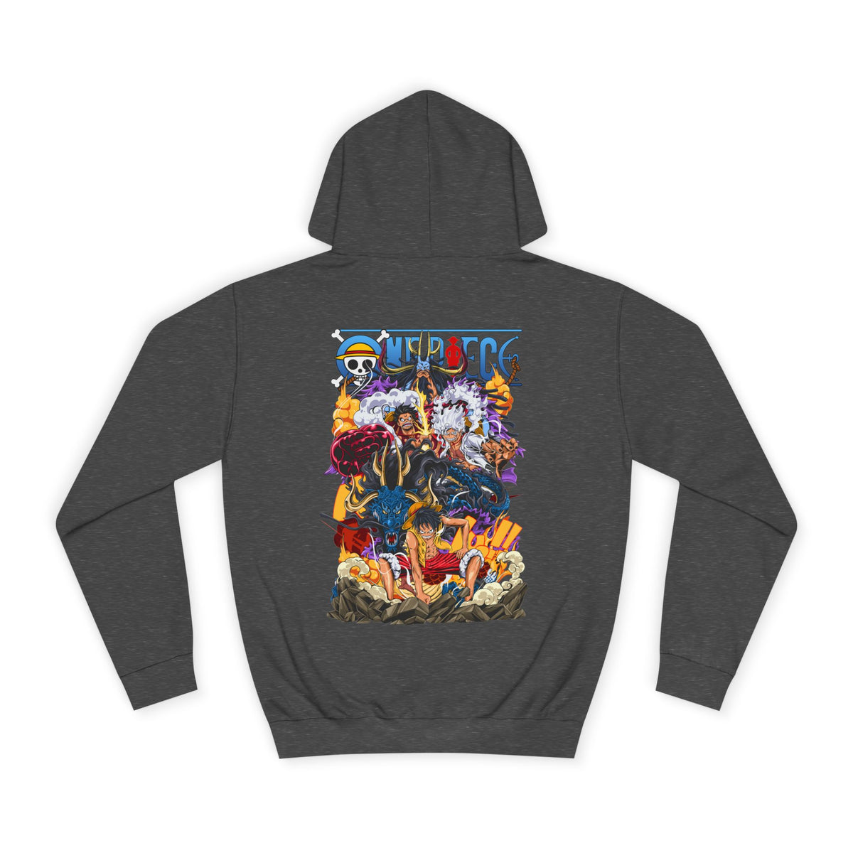 Oversized Φούτερ Luffy Gears Evolution – Unisex Comfort Fit