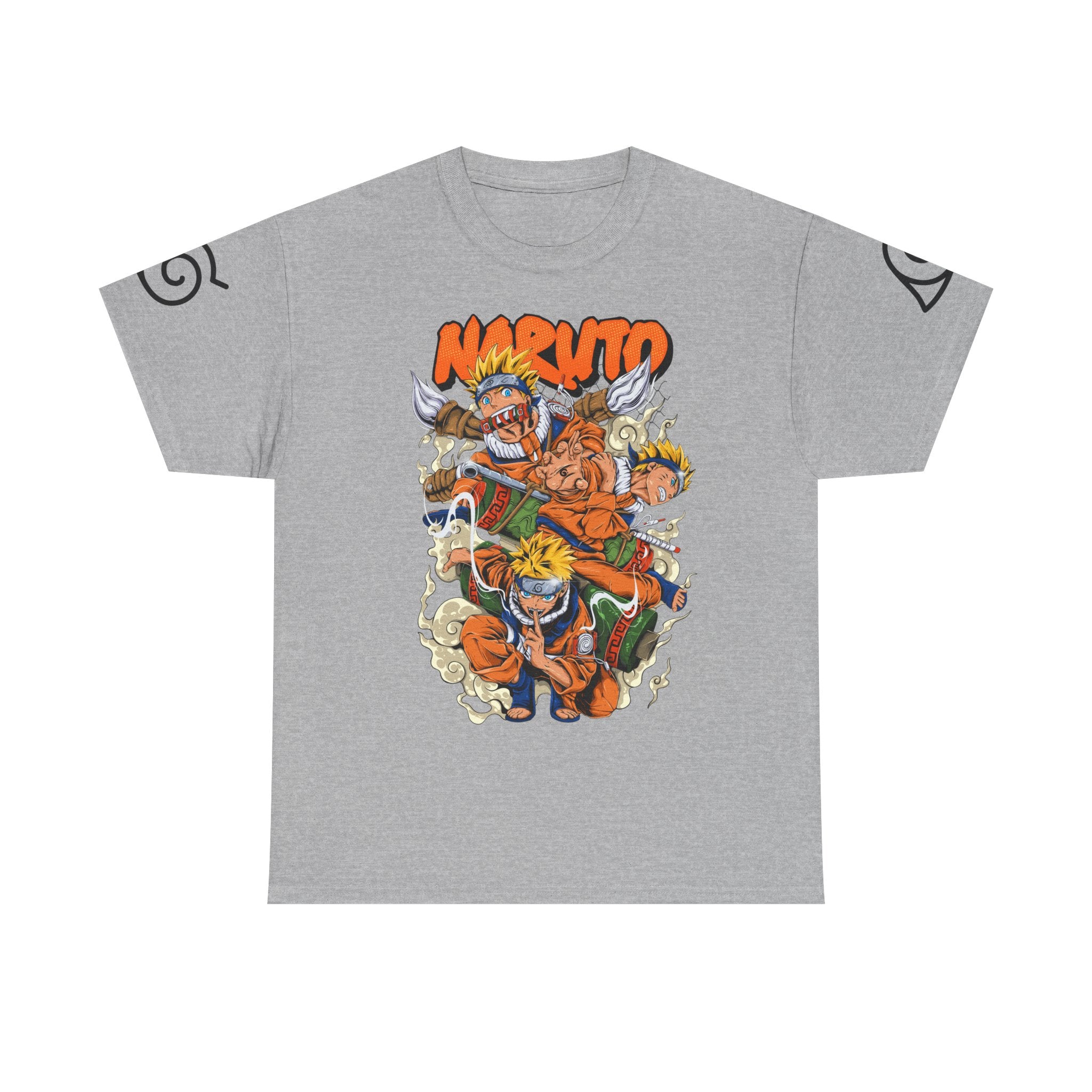 Graphic Anime Μπλούζα Naruto – Premium Character Collage Tee