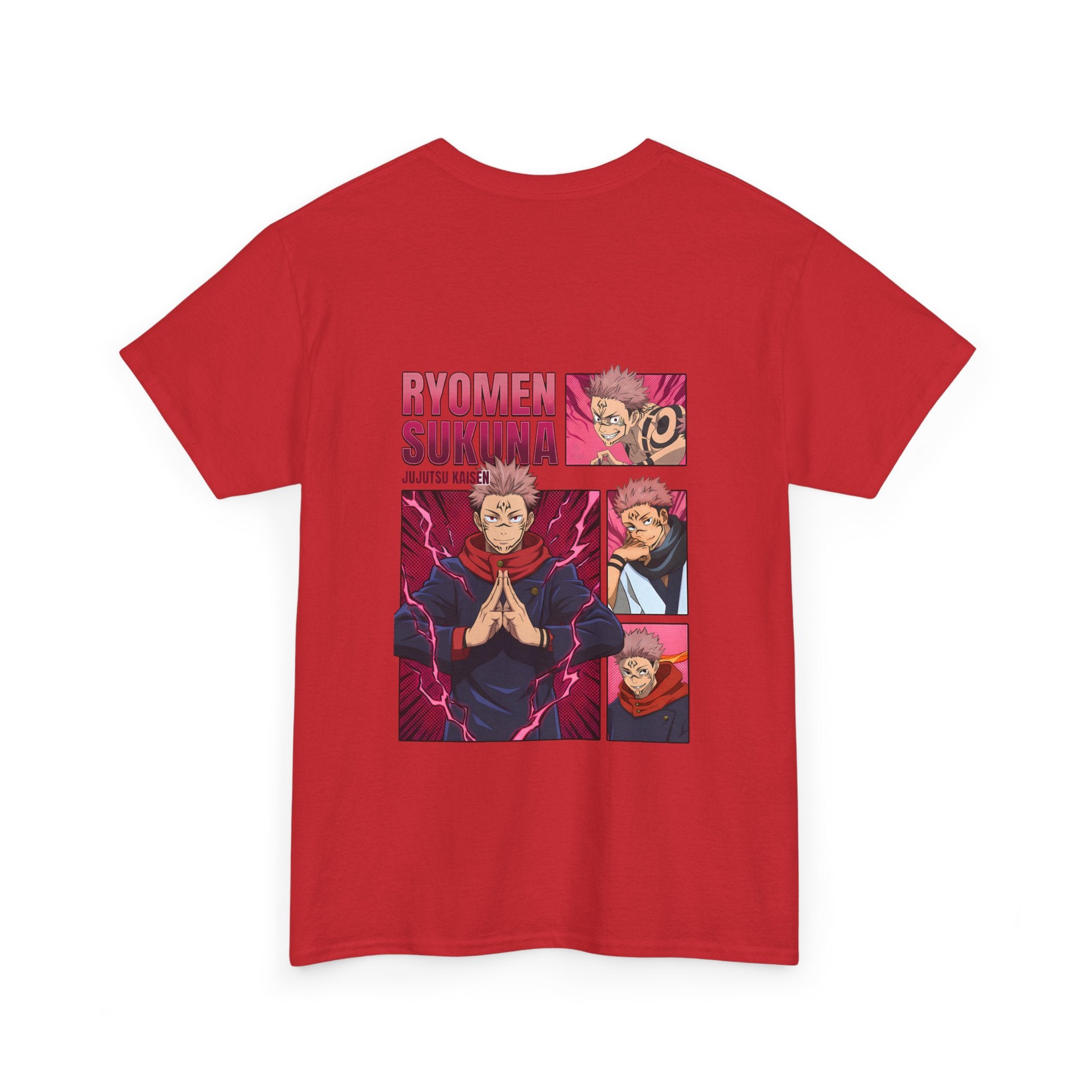 Anime T-Shirt "Sukuna King of Curses" PlusVibe (Έως 5XL)
