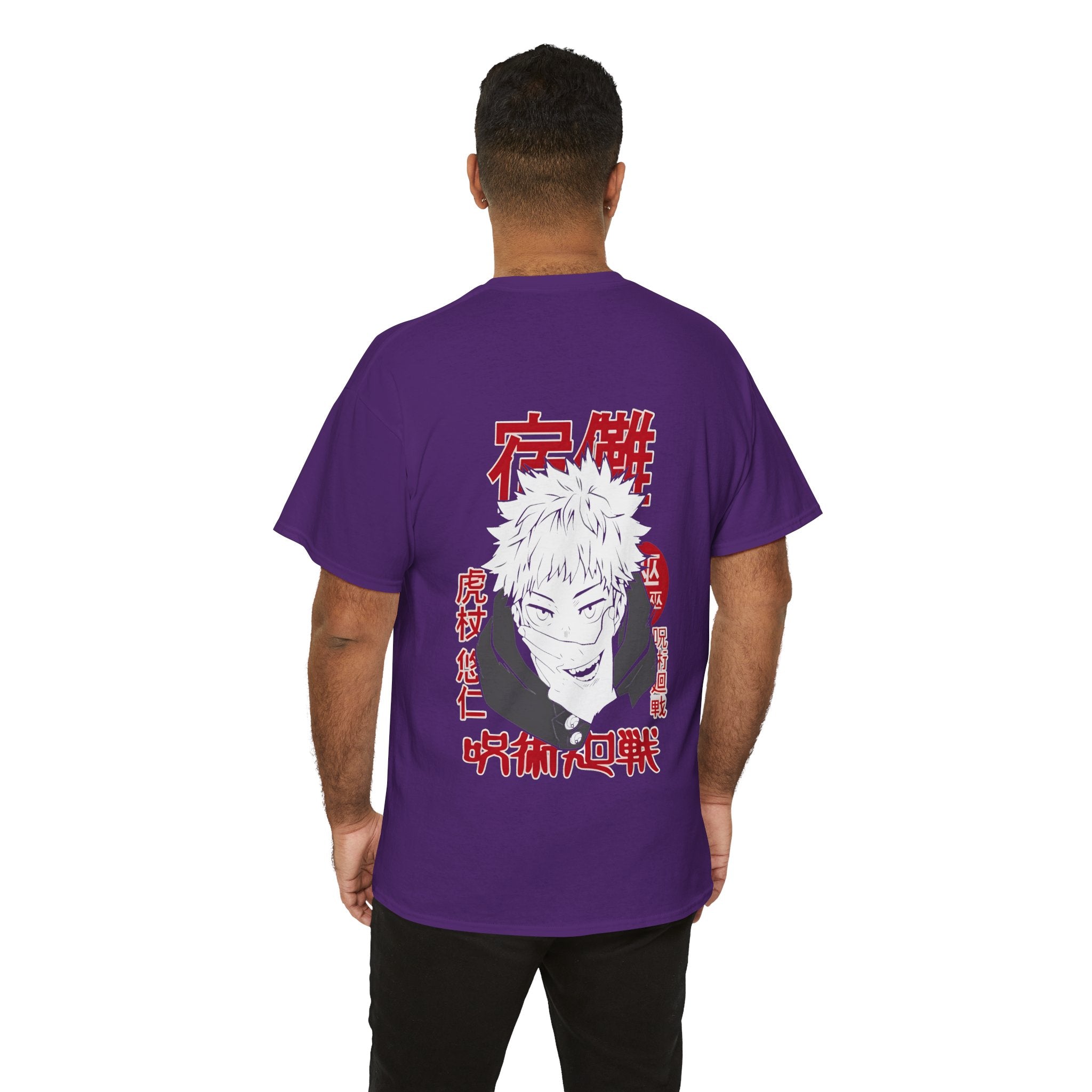 Anime T-Shirt "Yuji Itadori Sukuna Hand" PlusVibe (Έως 5XL)