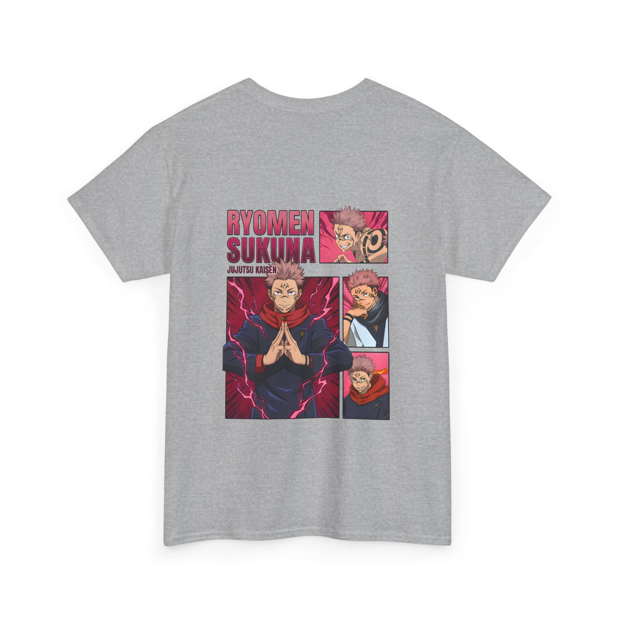 Anime T-Shirt "Sukuna King of Curses" PlusVibe (Έως 5XL)