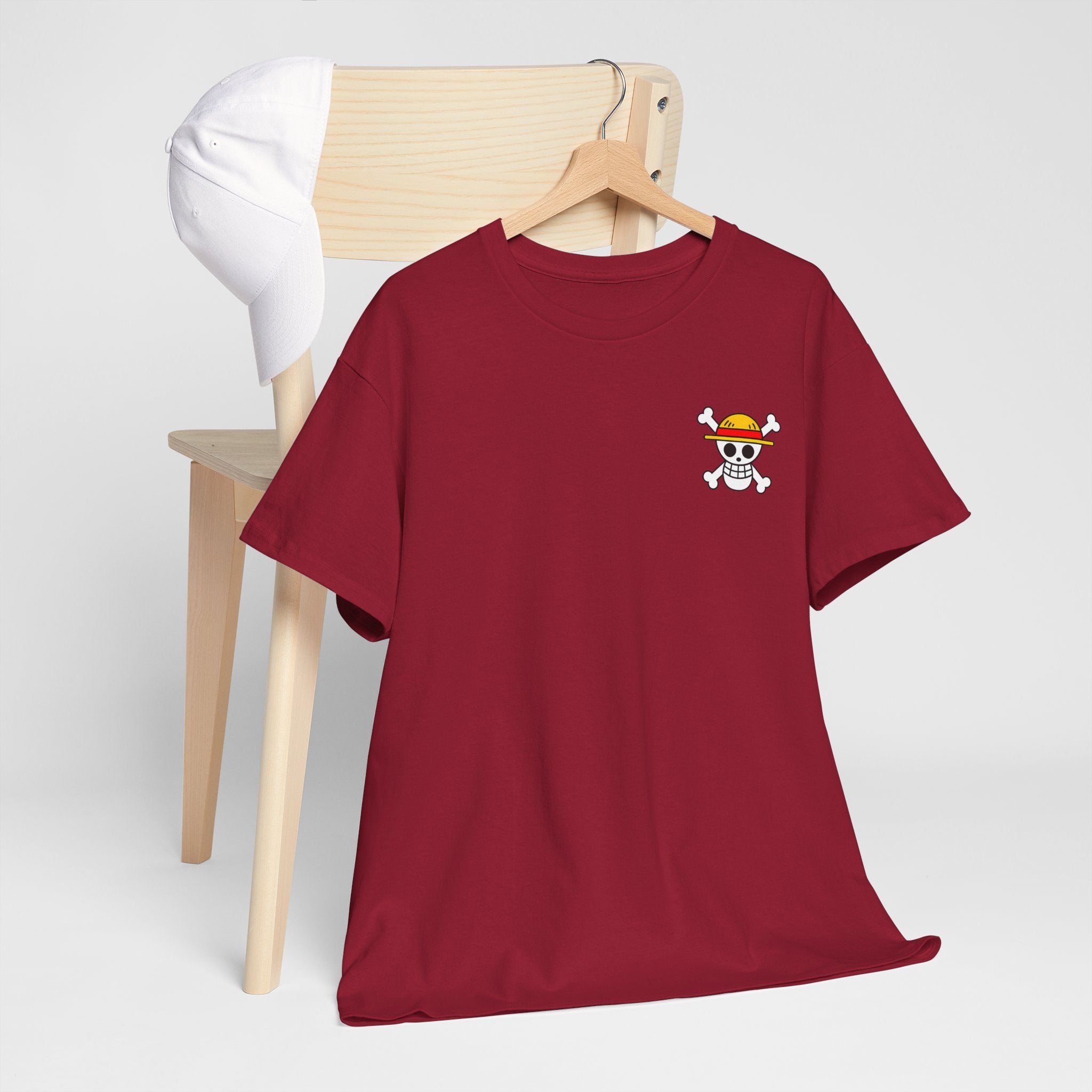 Anime T-Shirt "Zoro Jolly Roger" Backprint PlusVibe (Έως 5XL)