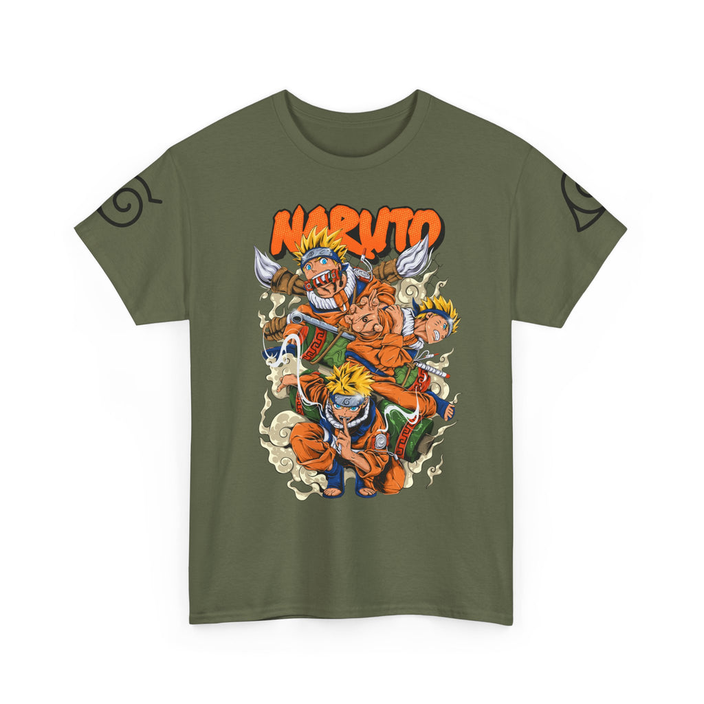 Graphic Anime Μπλούζα Naruto – Premium Character Collage Tee