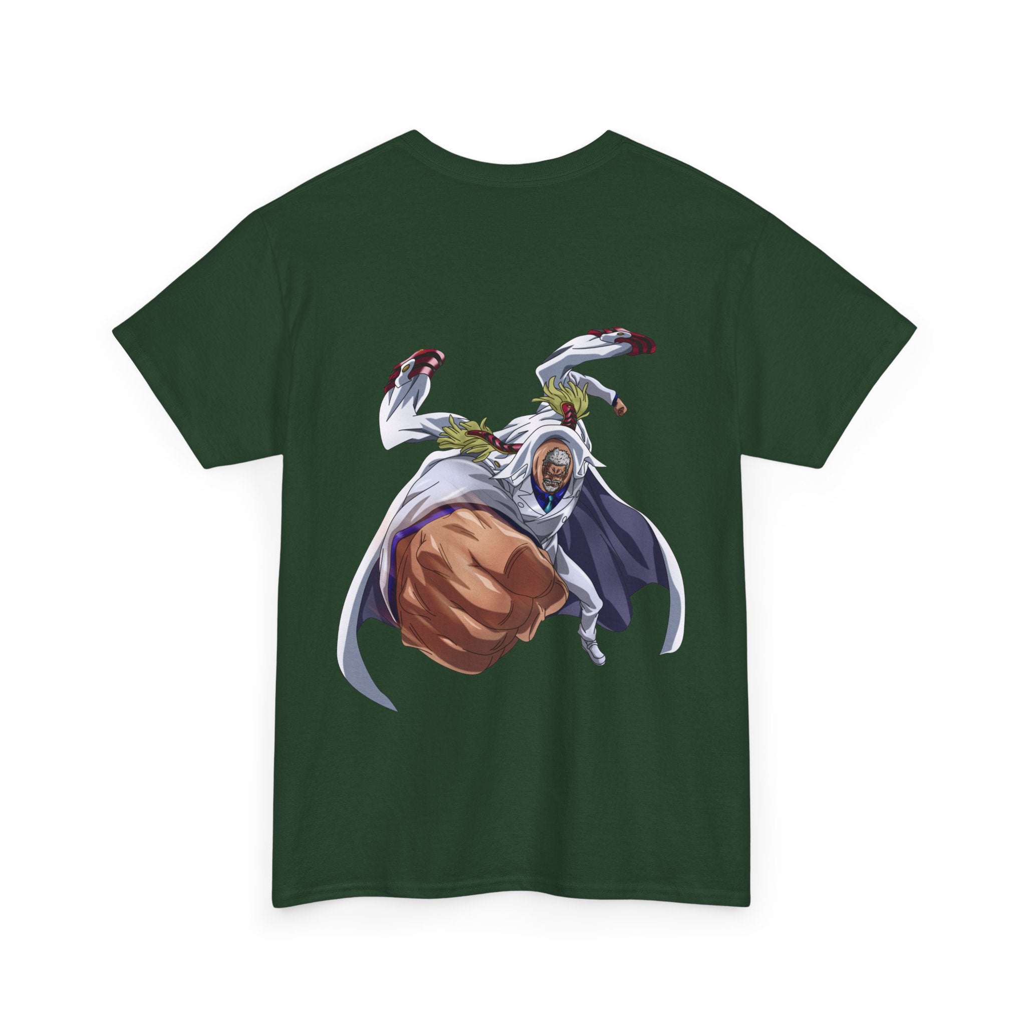 Anime T-Shirt "Garp Hero of Marines" Backprint PlusVibe (Έως 5XL