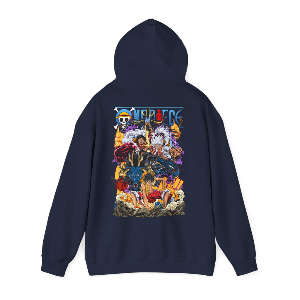 Oversized Φούτερ Luffy Gears Evolution – Unisex Comfort Fit