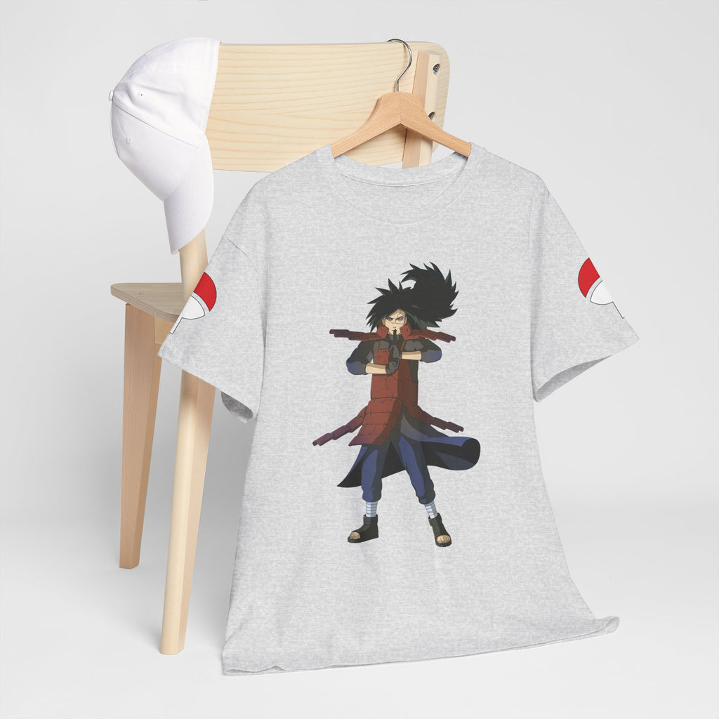 Graphic Anime Μπλούζα Madara – Premium Red Uchiha Symbol Tee