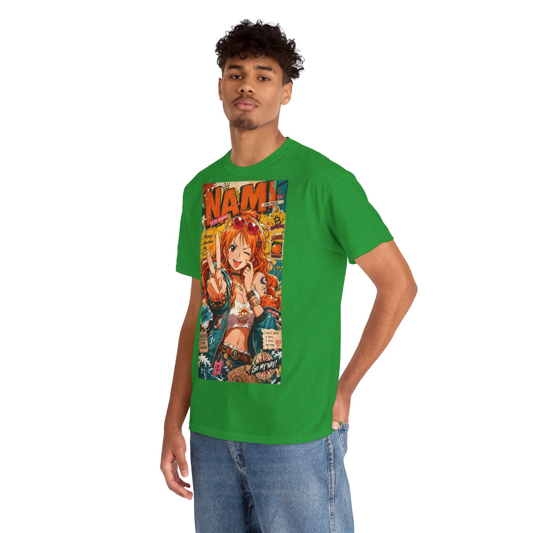 Anime T-Shirt "Nami Cat Burglar Streetwear" PlusVibe (Έως 5XL)