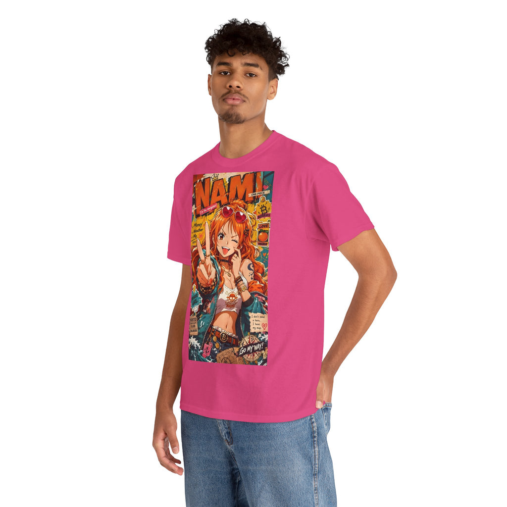 Anime T-Shirt "Nami Cat Burglar Streetwear" PlusVibe (Έως 5XL)
