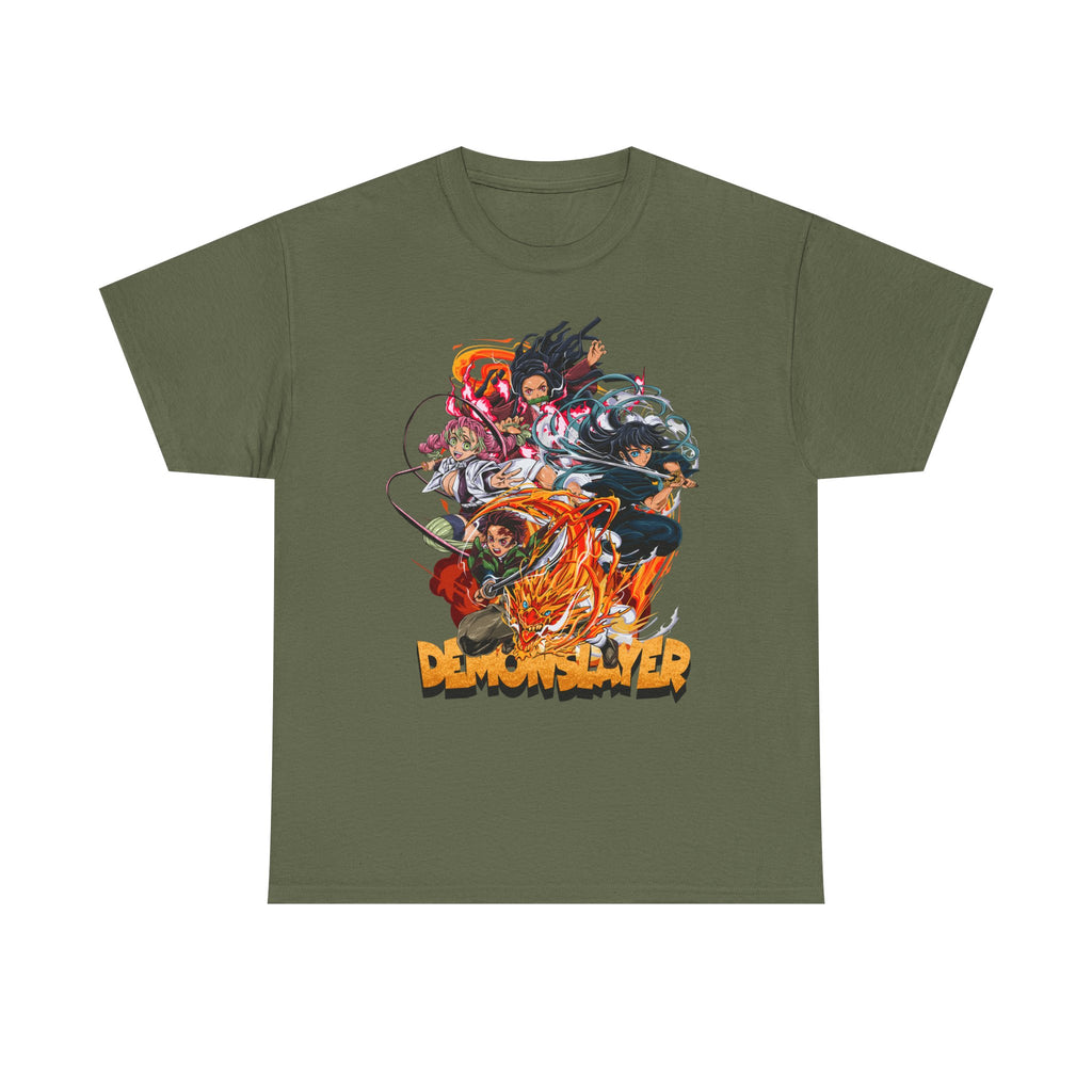 Anime T-Shirt "Demon Slayer Collage" PlusVibe (Έως 5XL)