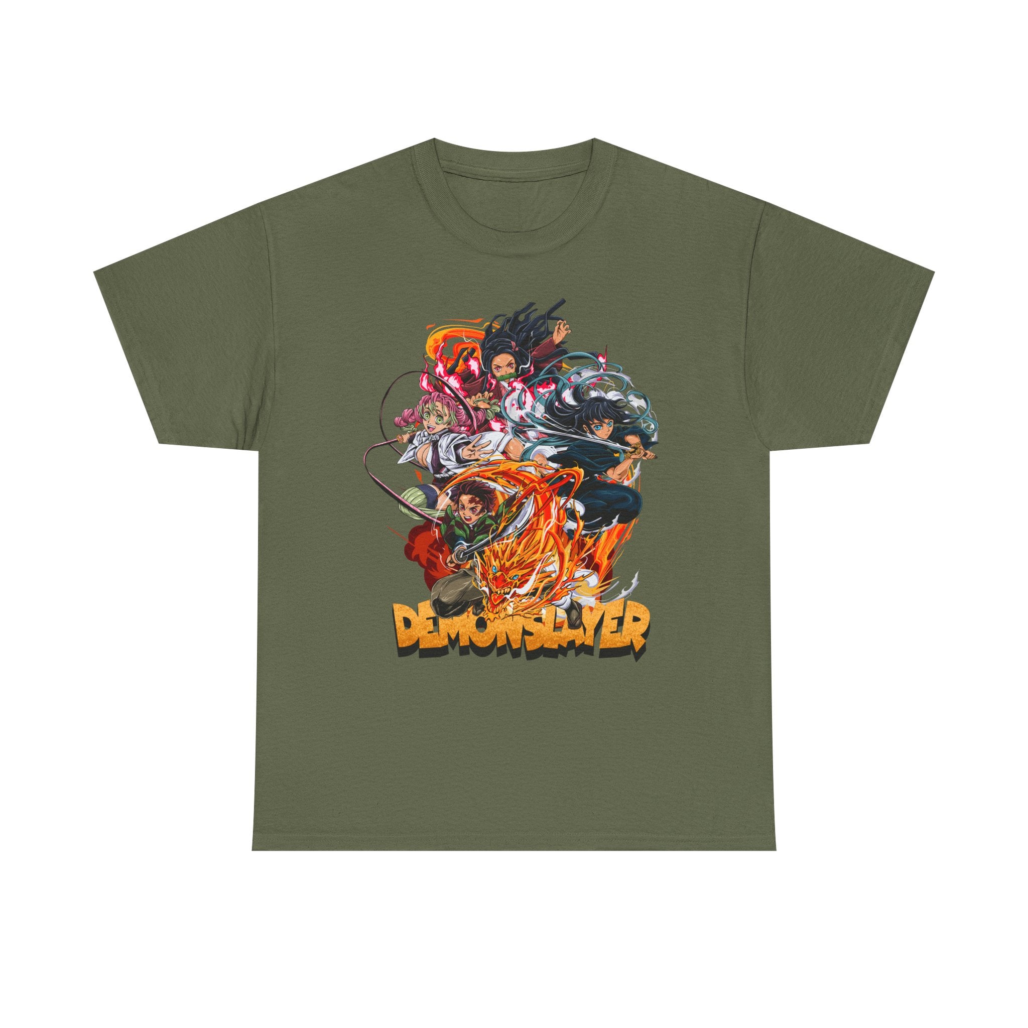 Anime T-Shirt "Demon Slayer Collage" PlusVibe (Έως 5XL)