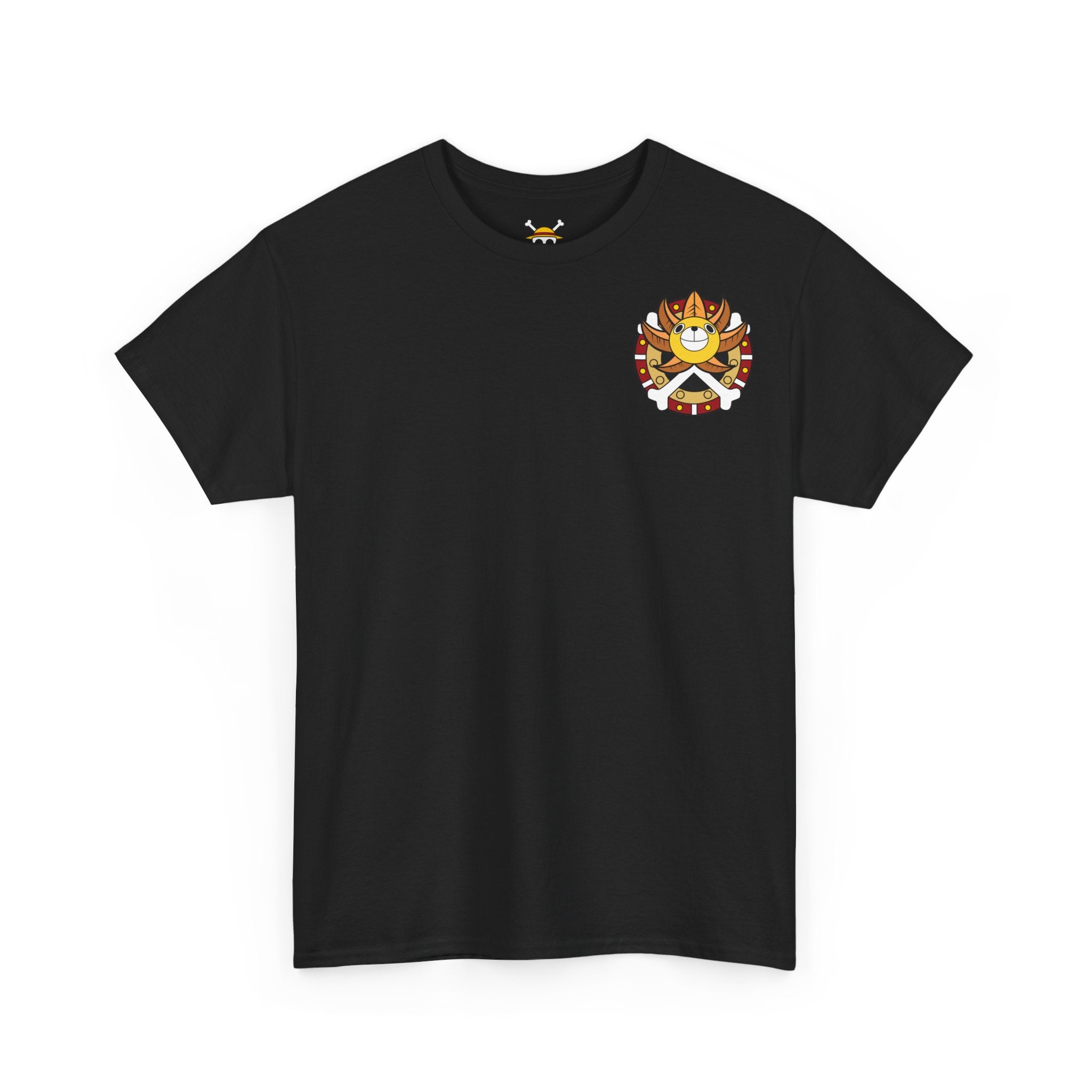 Graphic Anime Μπλούζα Franky – Retro Chest & Back Print