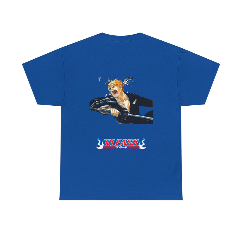 Graphic Anime Μπλούζα Bleach Retro Logo – Vintage Back Print