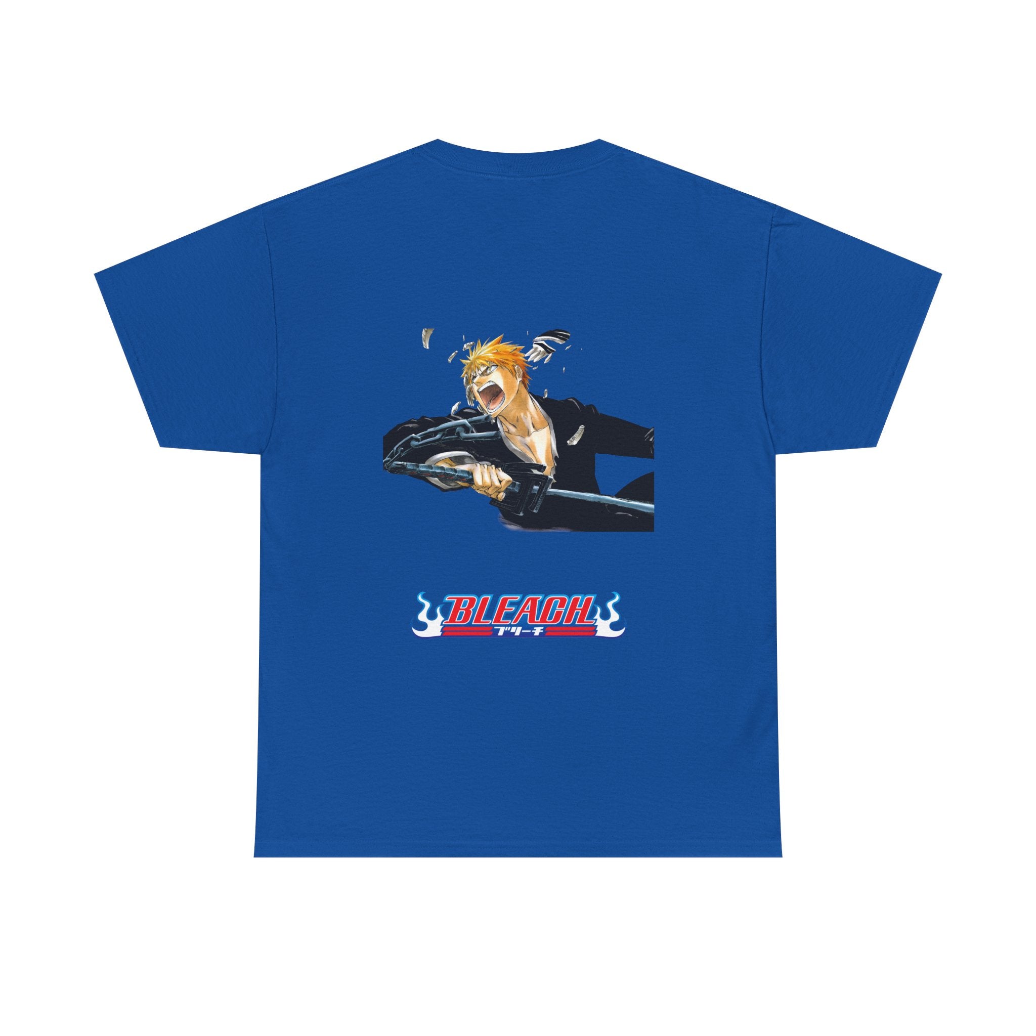 Graphic Anime Μπλούζα Bleach Retro Logo – Vintage Back Print