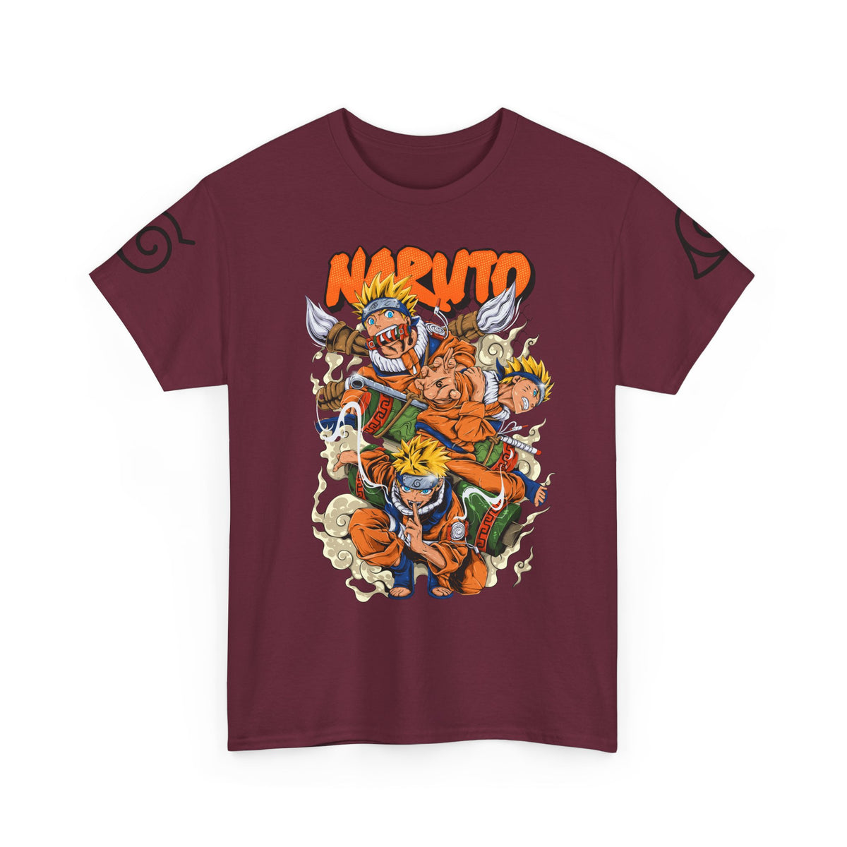 Graphic Anime Μπλούζα Naruto – Premium Character Collage Tee