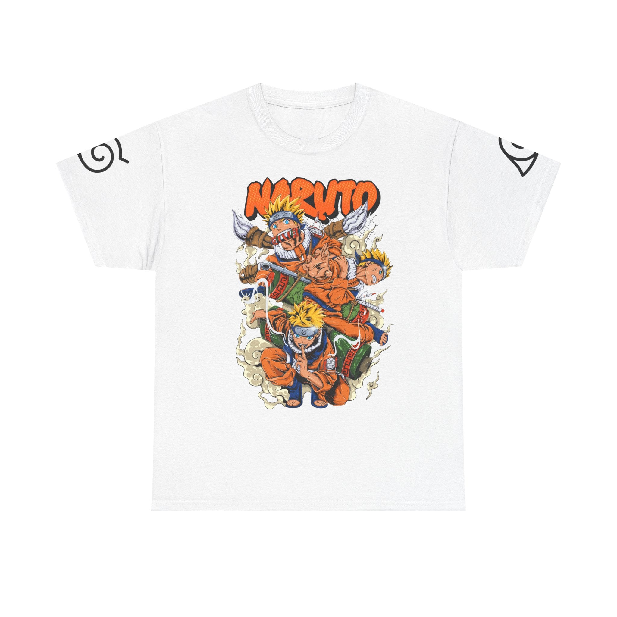 Graphic Anime Μπλούζα Naruto – Premium Character Collage Tee