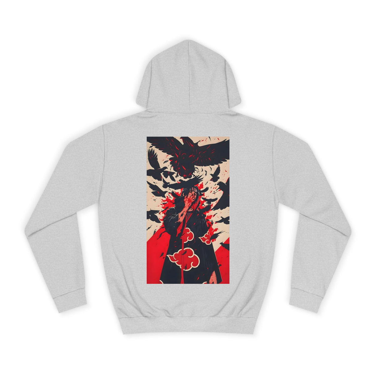Copy of Anime T-Shirt "Itachi Uchiha Crow Illusion" PlusVibe (Έως 5XL)